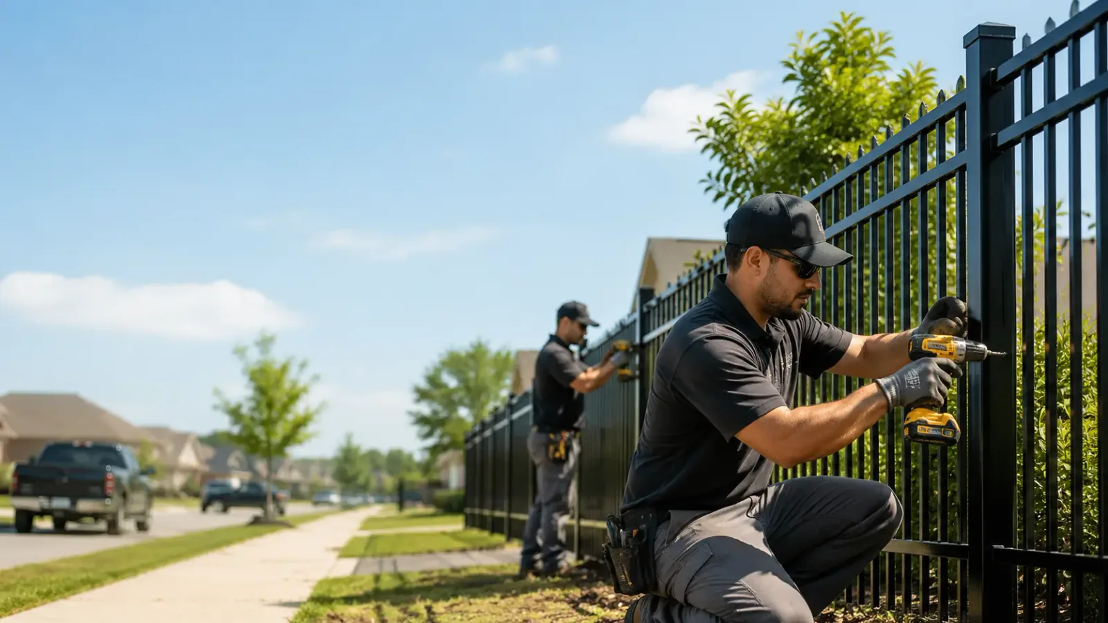Metal Fence Installation in Holland, KY